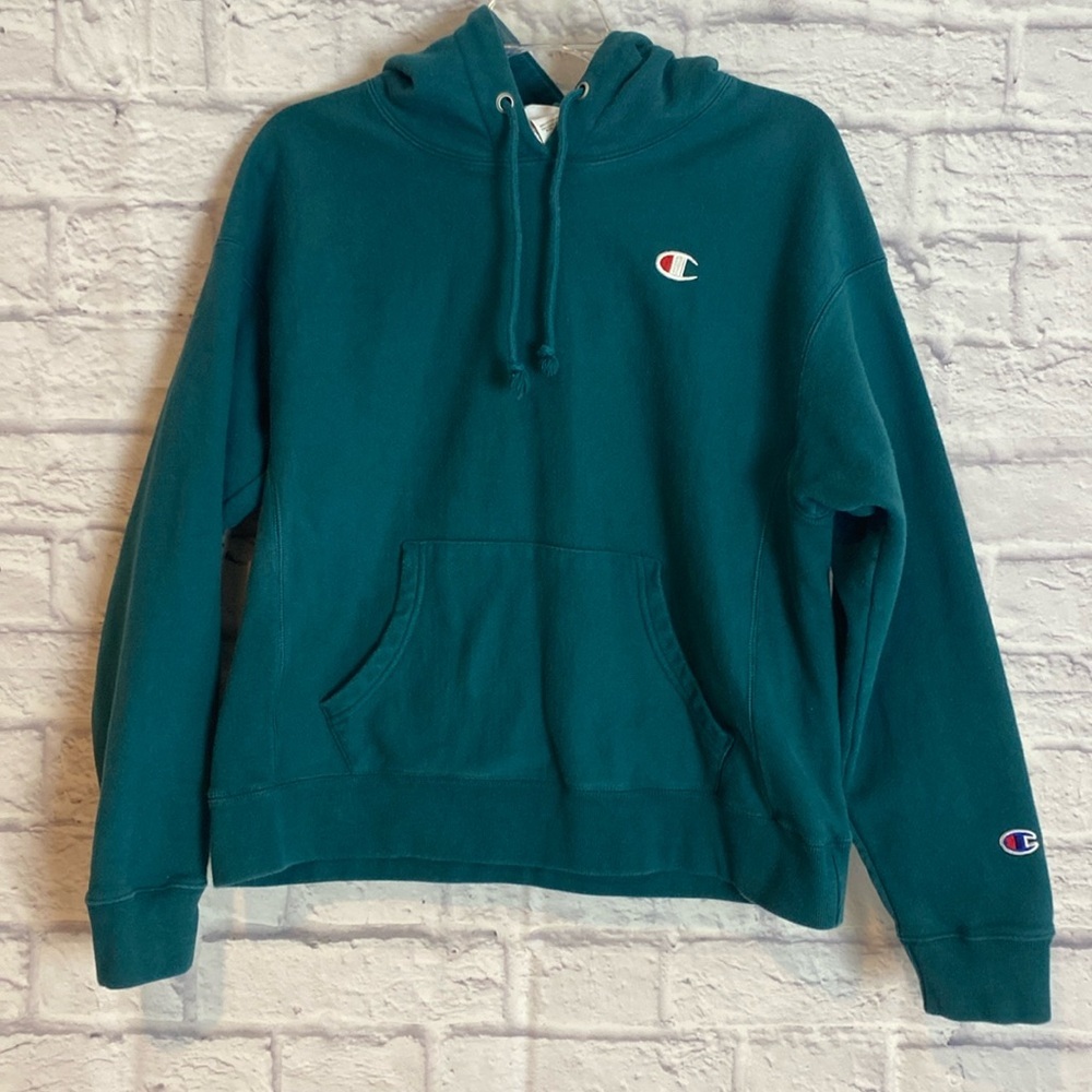 Champion cozy casual reverse weave hoody size large